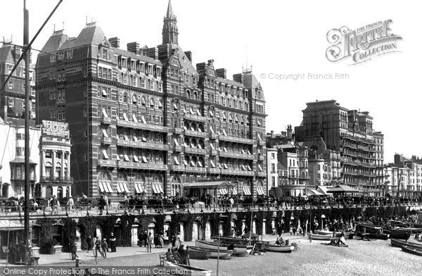 Photo of Brighton, The Metropole And Grand Hotels 1890