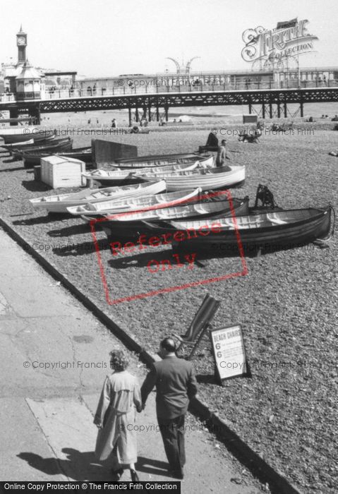 Photo of Brighton, The Promenade c.1955