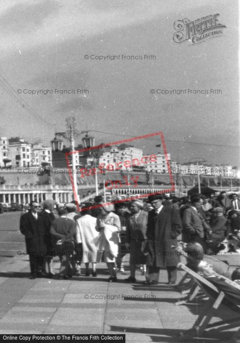 Photo of Brighton, The Promenade c.1955