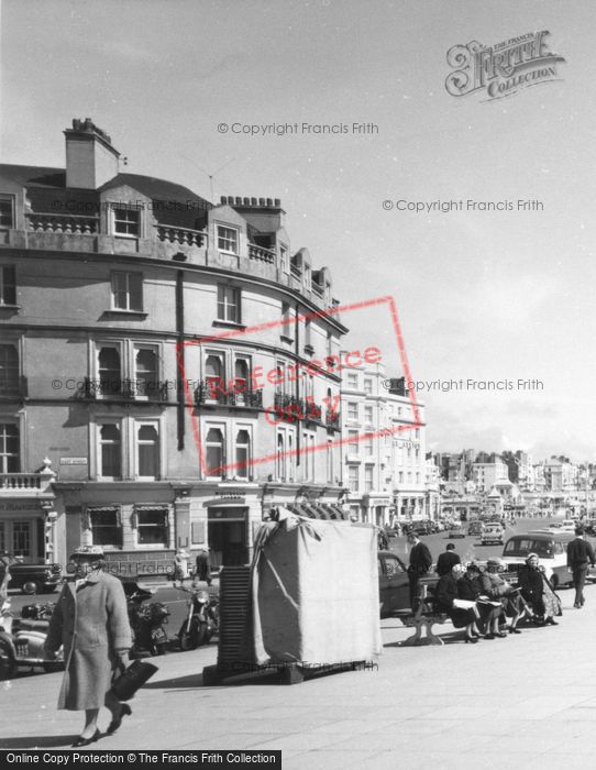 Photo of Brighton, The Promenade c.1955