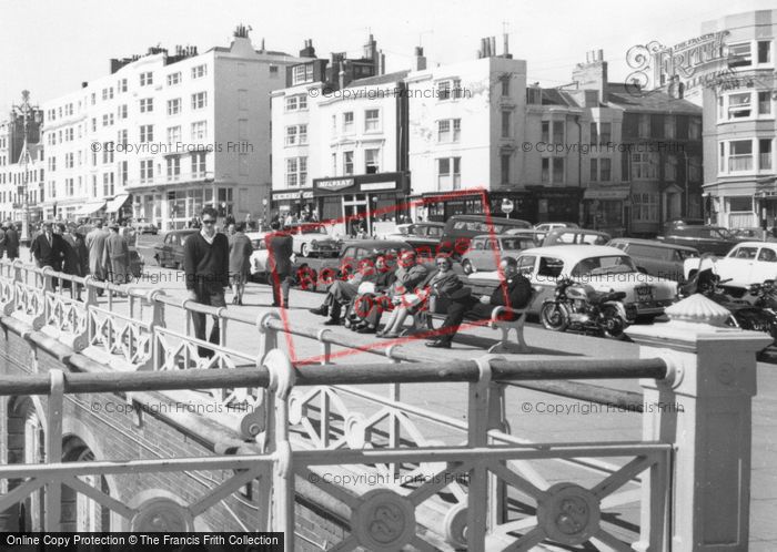 Photo of Brighton, The Promenade c.1955