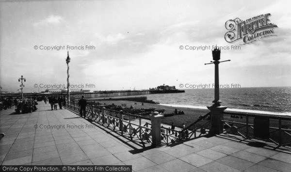 Photo of Brighton, The Promenade c.1955