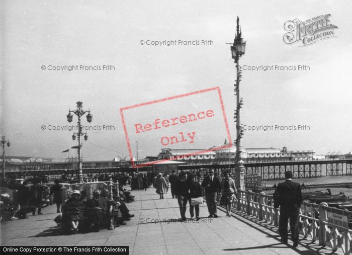 Photo of Brighton, The Promenade c.1955