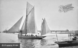 The 'skylark' Sets Sail 1902, Brighton