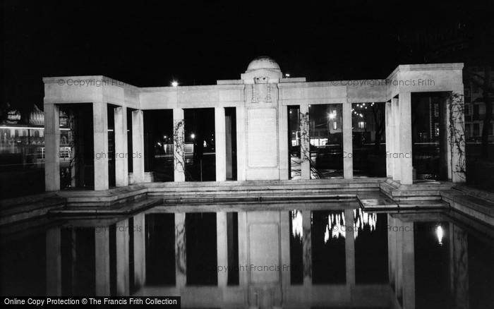 Photo of Brighton, The War Memorial c.1955