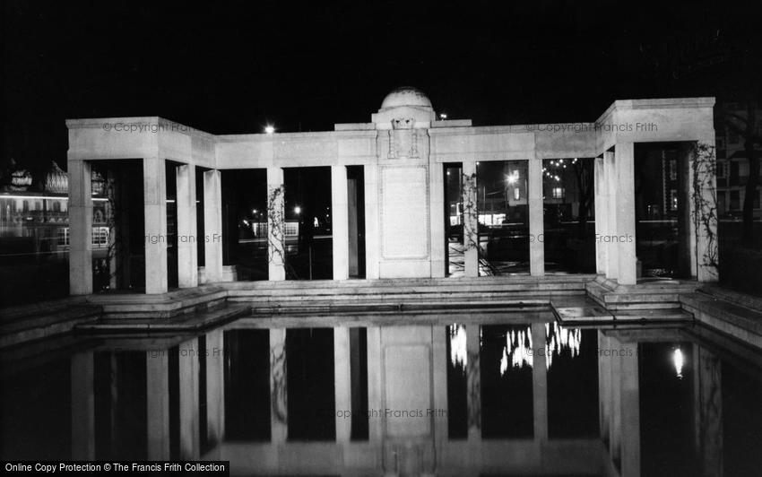 Brighton, the War Memorial c1955
