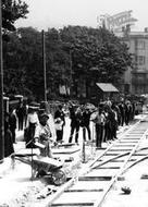 Tramway Construction Workers, The Steine c.1900, Brighton