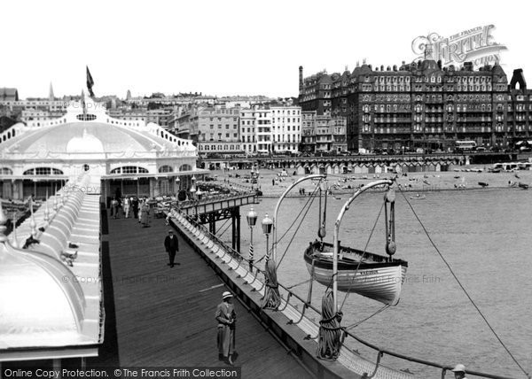 Photo of Brighton, View From West Pier c.1947