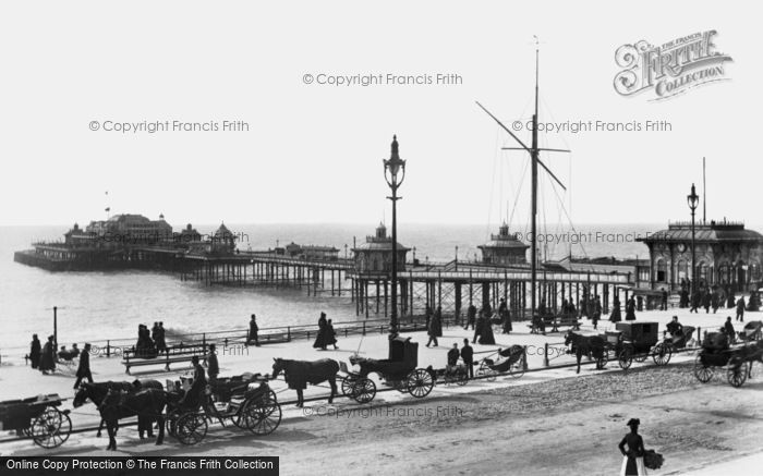 Photo of Brighton, West Pier c.1896