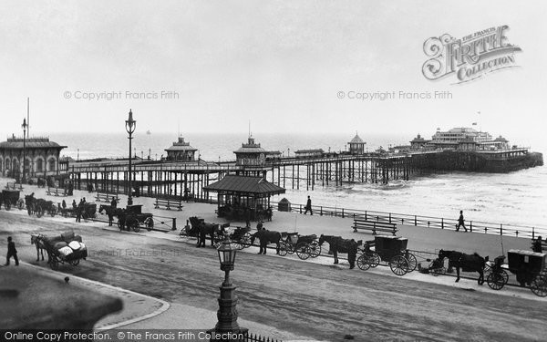 Photo of Brighton, West Pier c.1896