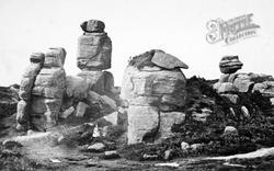 c.1874, Brimham Rocks