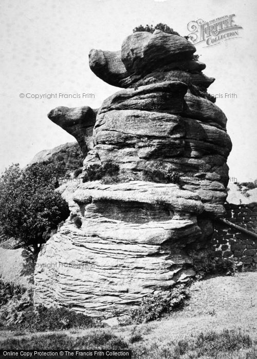 Photo of Brimham Rocks, Dancing Bears c.1874
