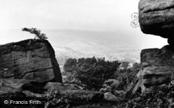 General View c.1960, Brimham Rocks