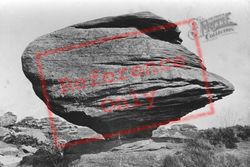 Pivot Rock 1895, Brimham Rocks