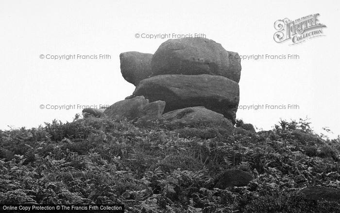 Photo of Brimham Rocks, The Bear's Head c.1960