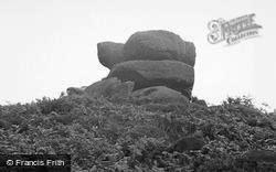 The Bear's Head c.1960, Brimham Rocks