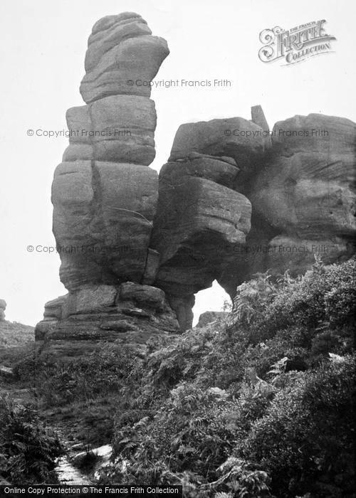 Photo of Brimham Rocks, The Camel's Head c.1960