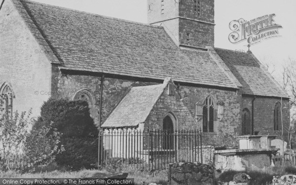Photo of Brimpsfield, St Michael's Church c.1955
