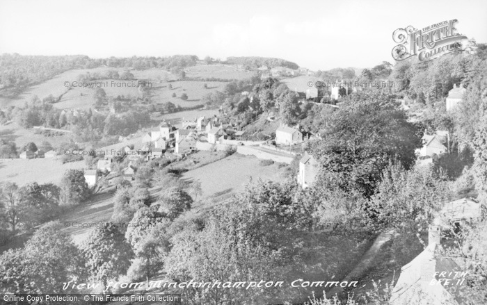 Photo of Brimscombe, View From Minchinhampton Common c.1960
