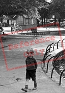 Boy In The Park c.1950, Bristol