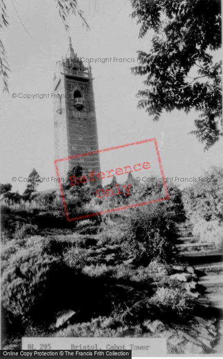 Photo of Bristol, Cabot Tower c.1950