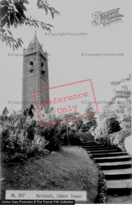 Photo of Bristol, Cabot Tower c.1960