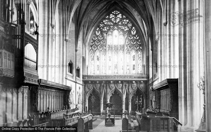 Photo of Bristol, Cathedral Interior c.1880