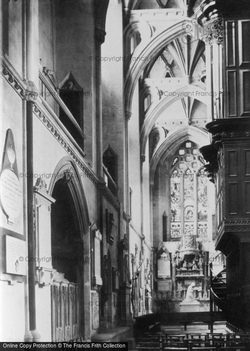 Photo of Bristol, Cathedral, North Aisle 1887