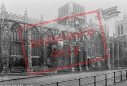 Cathedral, North Side 1890, Bristol