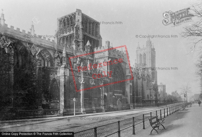 Photo of Bristol, Cathedral, North Side 1890