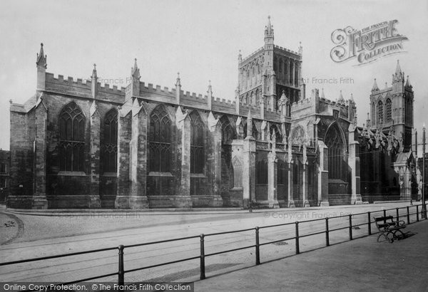 Photo of Bristol, Cathedral North Side 1900