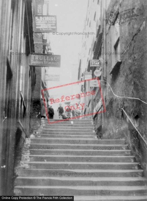 Photo of Bristol, Christmas Steps c.1950