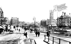 City Centre And St Augustine's Bridge 1900, Bristol