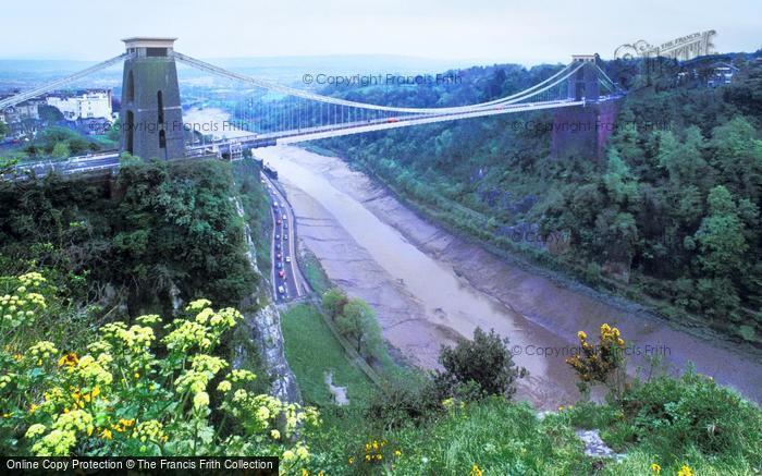 Photo of Bristol, Clifton Bridge c.1995