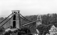 Bristol, Clifton Suspension Bridge c1950