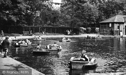 Eastville Boating Lake c.1950, Bristol