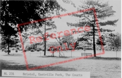 Eastville Park, The Courts c.1950, Bristol