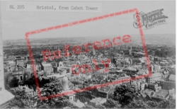 From Cabot Tower c.1950, Bristol