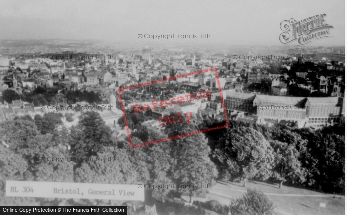 Photo of Bristol, General View c.1960