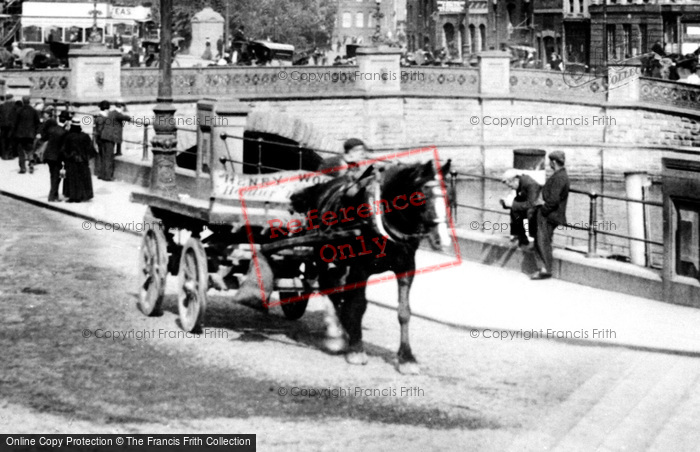 Photo of Bristol, Horse And Waggon 1901