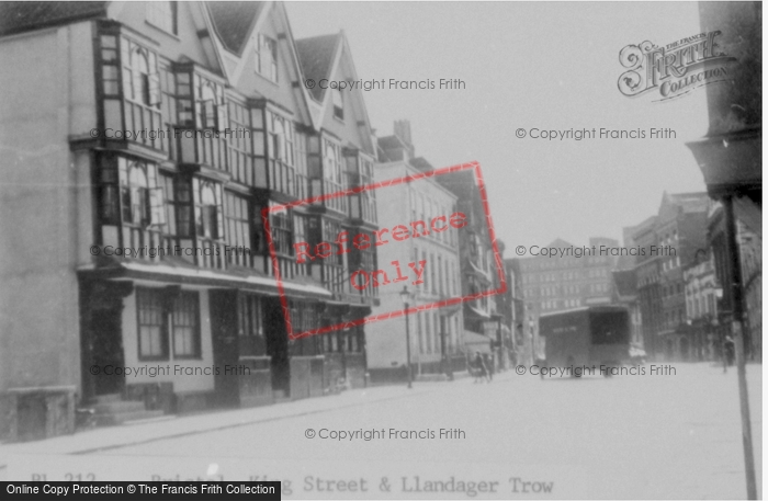 Photo of Bristol, King Street And Llandager Trow c.1950