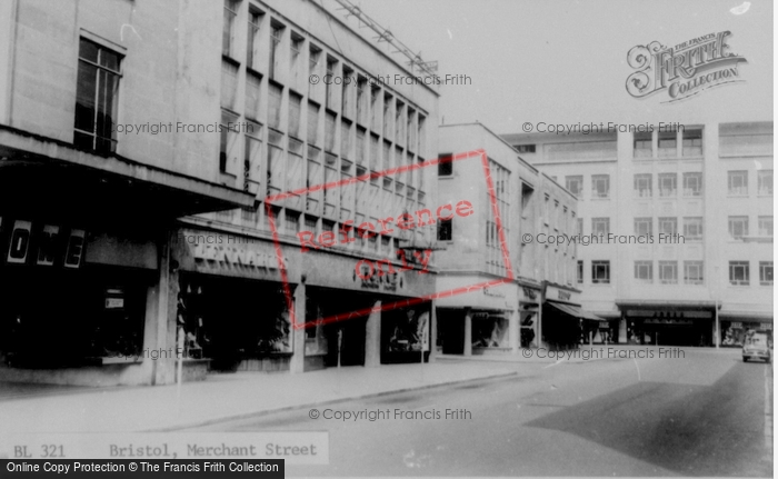 Photo of Bristol, Merchant Street c.1960