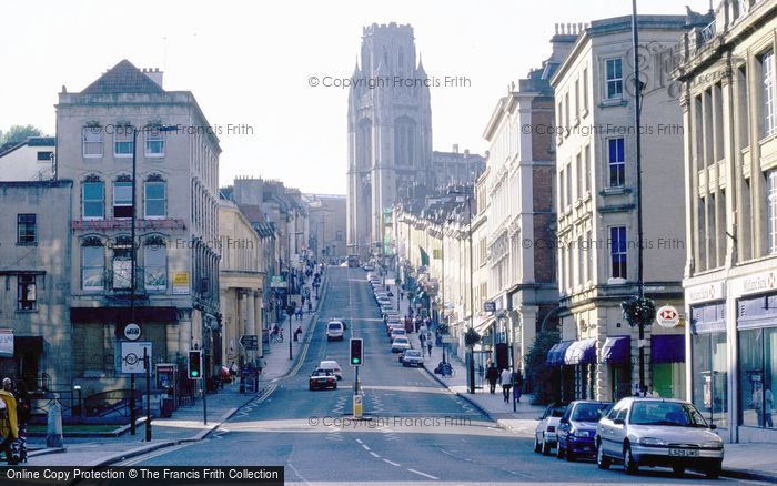 Photo of Bristol, Park Street And Wills Memorial Building c.1995