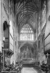 St Mary Redcliffe, Choir East 1901, Bristol