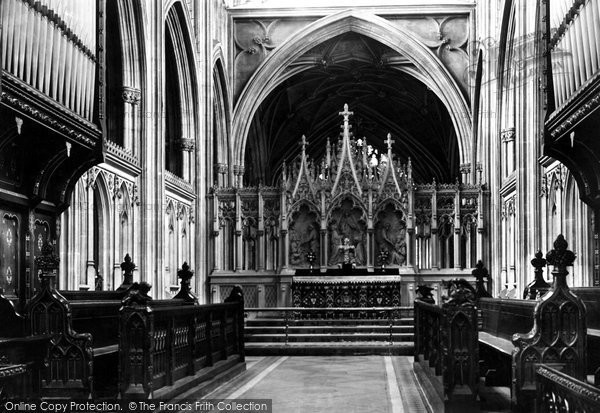 Photo of Bristol, St Mary Redcliffe Church 1887