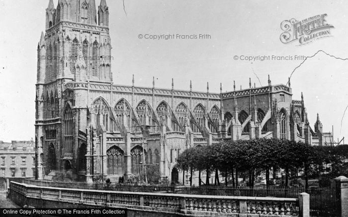 Photo of Bristol, St Mary Redcliffe Church c.1875