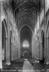 St Mary Redcliffe, Nave East 1901, Bristol