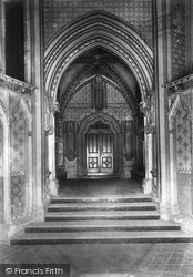 St Mary Redcliffe, North Porch 1901, Bristol