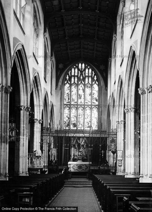 Photo of Bristol, St Stephen's Church Interior c.1900