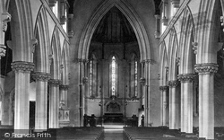 Stoke Bishop Church Interior c.1890, Bristol